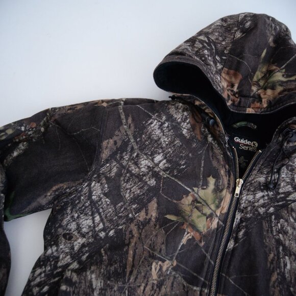 Vintage Guide Series Green Camo Hunting  Outdoor Carhartt Style Jacket - Picture 11 of 11